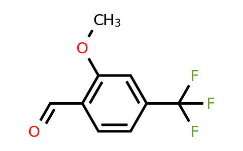 CAS 132927-09-4 | 2-Methoxy-4-(trifluoromethyl)benzaldehyde