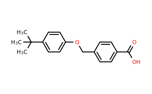 CAS 132991-24-3 | 4-[(4-tert-butylphenoxy)methyl]benzoic acid
