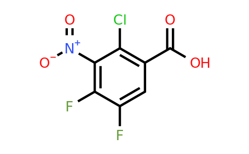 CAS 132992-44-0 | 2-chloro-4,5-difluoro-3-nitrobenzoic acid