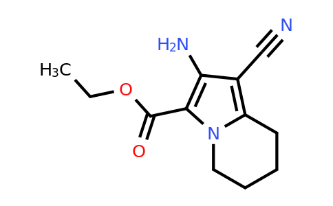 CAS 132994-04-8 | Ethyl 2-amino-1-cyano-5,6,7,8-tetrahydroindolizine-3-carboxylate