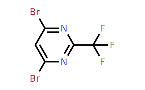 CAS 1329969-53-0 | 4,6-Dibromo-2-(trifluoromethyl)pyrimidine