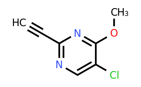 CAS 1330044-02-4 | 5-chloro-2-ethynyl-4-methoxypyrimidine