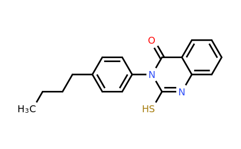 CAS 133032-36-7 | 3-(4-butylphenyl)-2-sulfanyl-3,4-dihydroquinazolin-4-one