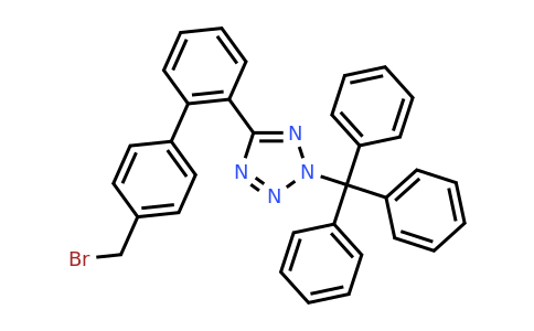 CAS 133051-88-4 | 5-(4'-(bromomethyl)-[1,1'-biphenyl]-2-yl)-2-trityl-2H-tetrazole