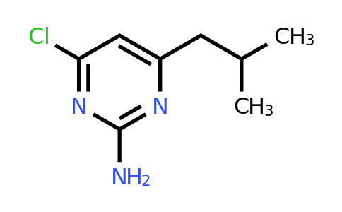 CAS 133062-14-3 | 4-Chloro-6-(2-methylpropyl)pyrimidin-2-amine