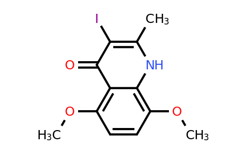 CAS 1330750-74-7 | 3-Iodo-5,8-dimethoxy-2-methylquinolin-4(1H)-one
