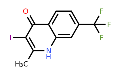 CAS 1330750-79-2 | 3-Iodo-2-methyl-7-(trifluoromethyl)quinolin-4(1H)-one