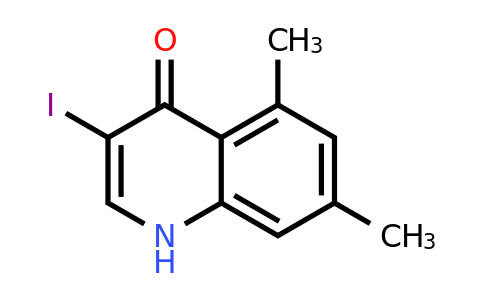 CAS 1330750-83-8 | 3-Iodo-5,7-dimethylquinolin-4(1H)-one