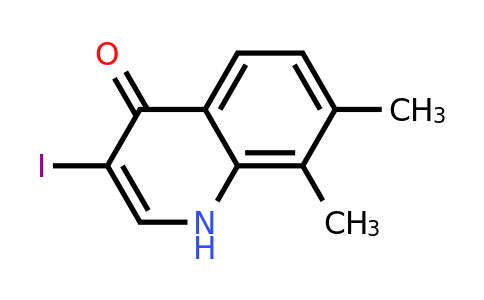 CAS 1330751-09-1 | 3-Iodo-7,8-dimethylquinolin-4(1H)-one