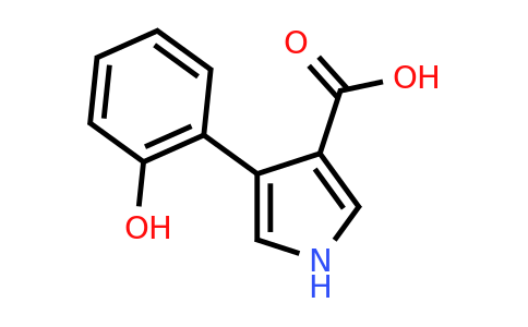 CAS 1330751-58-0 | 4-(2-Hydroxyphenyl)-1H-pyrrole-3-carboxylic acid