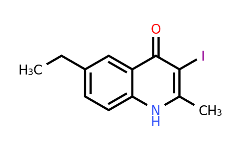 CAS 1330752-12-9 | 6-Ethyl-3-iodo-2-methylquinolin-4(1H)-one