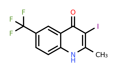 CAS 1330753-31-5 | 3-Iodo-2-methyl-6-(trifluoromethyl)quinolin-4(1H)-one