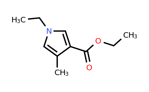 CAS 1330753-75-7 | Ethyl 1-ethyl-4-methyl-1H-pyrrole-3-carboxylate