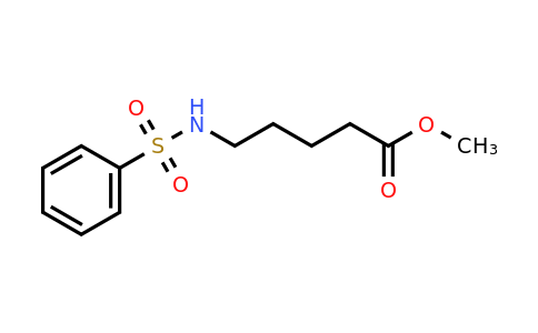 CAS 1330753-91-7 | Methyl 5-(phenylsulfonamido)pentanoate