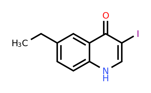 CAS 1330754-31-8 | 6-Ethyl-3-iodoquinolin-4(1H)-one