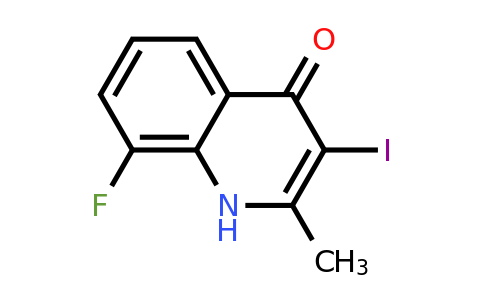 CAS 1330754-63-6 | 8-Fluoro-3-iodo-2-methylquinolin-4(1H)-one