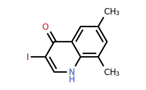 CAS 1330755-90-2 | 3-Iodo-6,8-dimethylquinolin-4(1H)-one