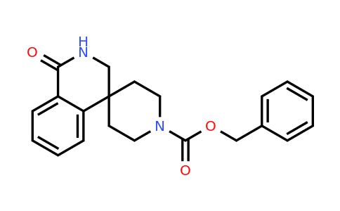CAS 1330763-54-6 | benzyl 1-oxo-2,3-dihydro-1H-spiro[isoquinoline-4,4'-piperidine]-1'-carboxylate
