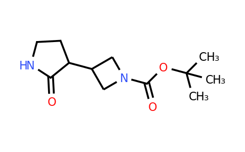 CAS 1330765-33-7 | tert-Butyl 3-(2-oxopyrrolidin-3-yl)azetidine-1-carboxylate