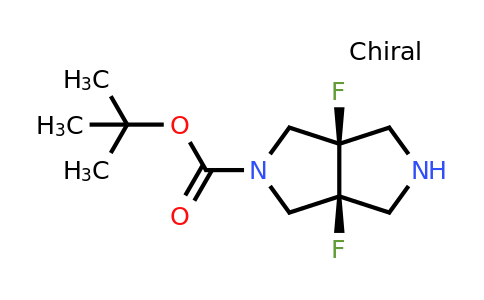 CAS 1330765-47-3 | tert-butyl cis-3a,6a-difluoro-2,3,4,6-tetrahydro-1H-pyrrolo[3,4-c]pyrrole-5-carboxylate