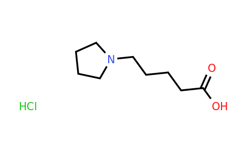 CAS 133095-33-7 | 5-(Pyrrolidin-1-yl)pentanoic acid hydrochloride