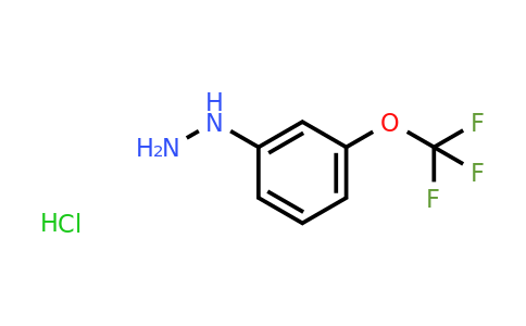 CAS 133115-55-6 | (3-Trifluoromethoxy-phenyl)-hydrazine hydrochloride