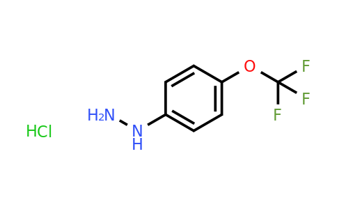 CAS 133115-72-7 | (4-(Trifluoromethoxy)phenyl)hydrazine hydrochloride