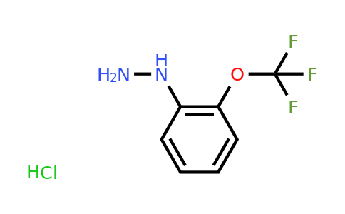 CAS 133115-76-1 | (2-Trifluoromethoxy-phenyl)-hydrazine hydrochloride
