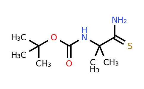 CAS 133117-98-3 | tert-Butyl N-(1-carbamothioyl-1-methylethyl)carbamate