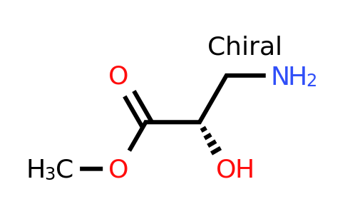 CAS 133153-75-0 | (2S)-3-Amino-2-hydroxy-propionic acid methyl ester