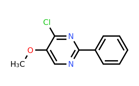 CAS 13317-67-4 | 4-Chloro-5-methoxy-2-phenylpyrimidine