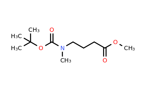 CAS 133171-74-1 | methyl 4-{[(tert-butoxy)carbonyl](methyl)amino}butanoate