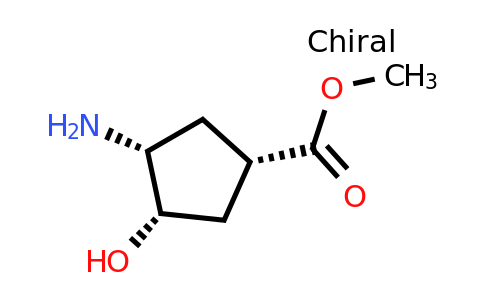 CAS 1331756-10-5 | methyl (1S,3R,4S)-3-amino-4-hydroxy-cyclopentanecarboxylate