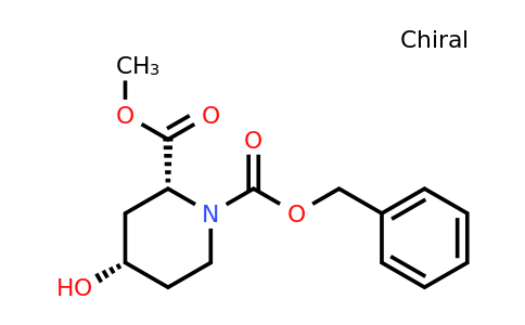 CAS 133192-45-7 | Cis-4-hydroxy-piperidine-1,2-dicarboxylic acid 1-benzyl ester 2-methyl ester