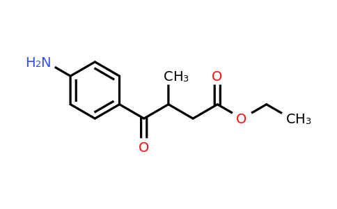 CAS 133209-06-0 | Ethyl 4-(4-aminophenyl)-3-methyl-4-oxobutanoate