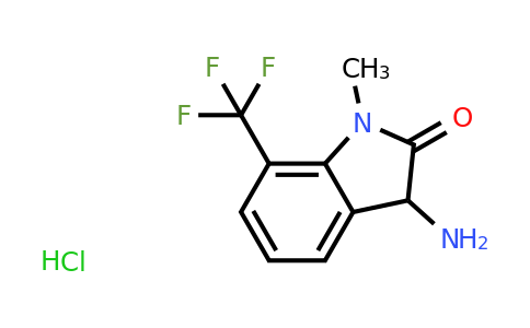 CAS 1332528-32-1 | 3-Amino-1-methyl-7-(trifluoromethyl)indolin-2-one hydrochloride
