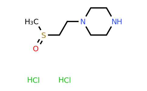 CAS 1332528-51-4 | 1-(2-(Methylsulfinyl)ethyl)piperazine dihydrochloride
