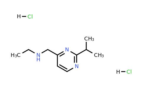 CAS 1332530-39-8 | N-((2-Isopropylpyrimidin-4-yl)methyl)ethanamine dihydrochloride