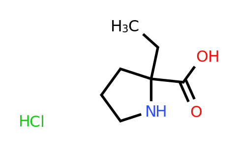 CAS 1332530-89-8 | 2-ethylpyrrolidine-2-carboxylic acid hydrochloride