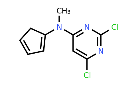 CAS 1332531-17-5 | 2,6-Dichloro-N-(cyclopenta-1,3-dien-1-yl)-N-methylpyrimidin-4-amine