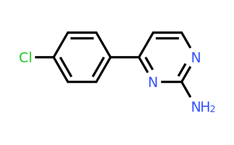 CAS 133256-51-6 | 4-(4-Chlorophenyl)pyrimidin-2-amine