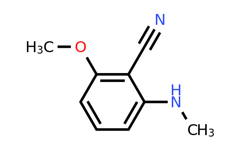 CAS 1332581-19-7 | 2-Methoxy-6-(methylamino)benzonitrile