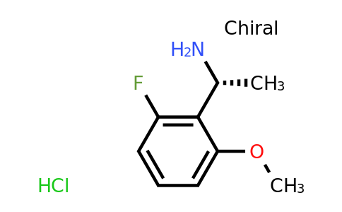 CAS 1332581-38-0 | (R)-1-(2-Fluoro-6-methoxyphenyl)ethanamine hydrochloride