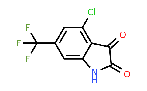 CAS 1332606-83-3 | 4-Chloro-6-(trifluoromethyl)indoline-2,3-dione