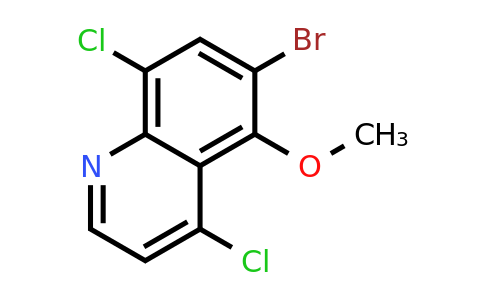 CAS 1332608-63-5 | 6-Bromo-4,8-dichloro-5-methoxyquinoline