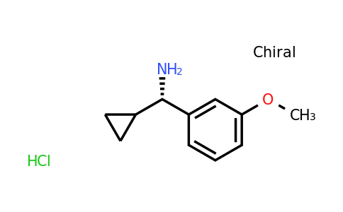 CAS 1332609-12-7 | (S)-Cyclopropyl(3-methoxyphenyl)methanamine hydrochloride
