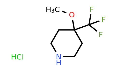 CAS 1332886-70-0 | 4-methoxy-4-(trifluoromethyl)piperidine;hydrochloride