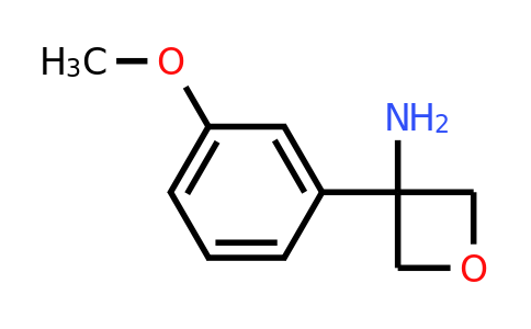 CAS 1332920-67-8 | 3-(3-Methoxyphenyl)oxetan-3-amine