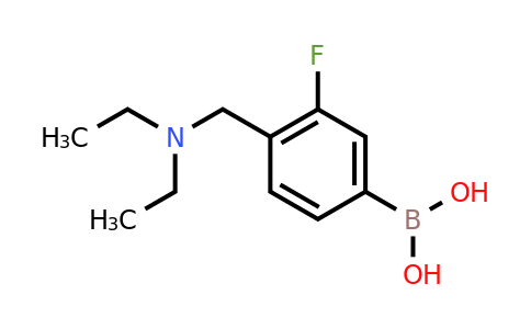 CAS 1333121-78-0 | (4-((diethylamino)methyl)-3-fluorophenyl)boronic acid