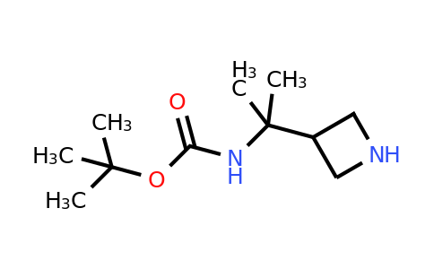 CAS 1333210-41-5 | tert-butyl N-[2-(azetidin-3-yl)propan-2-yl]carbamate